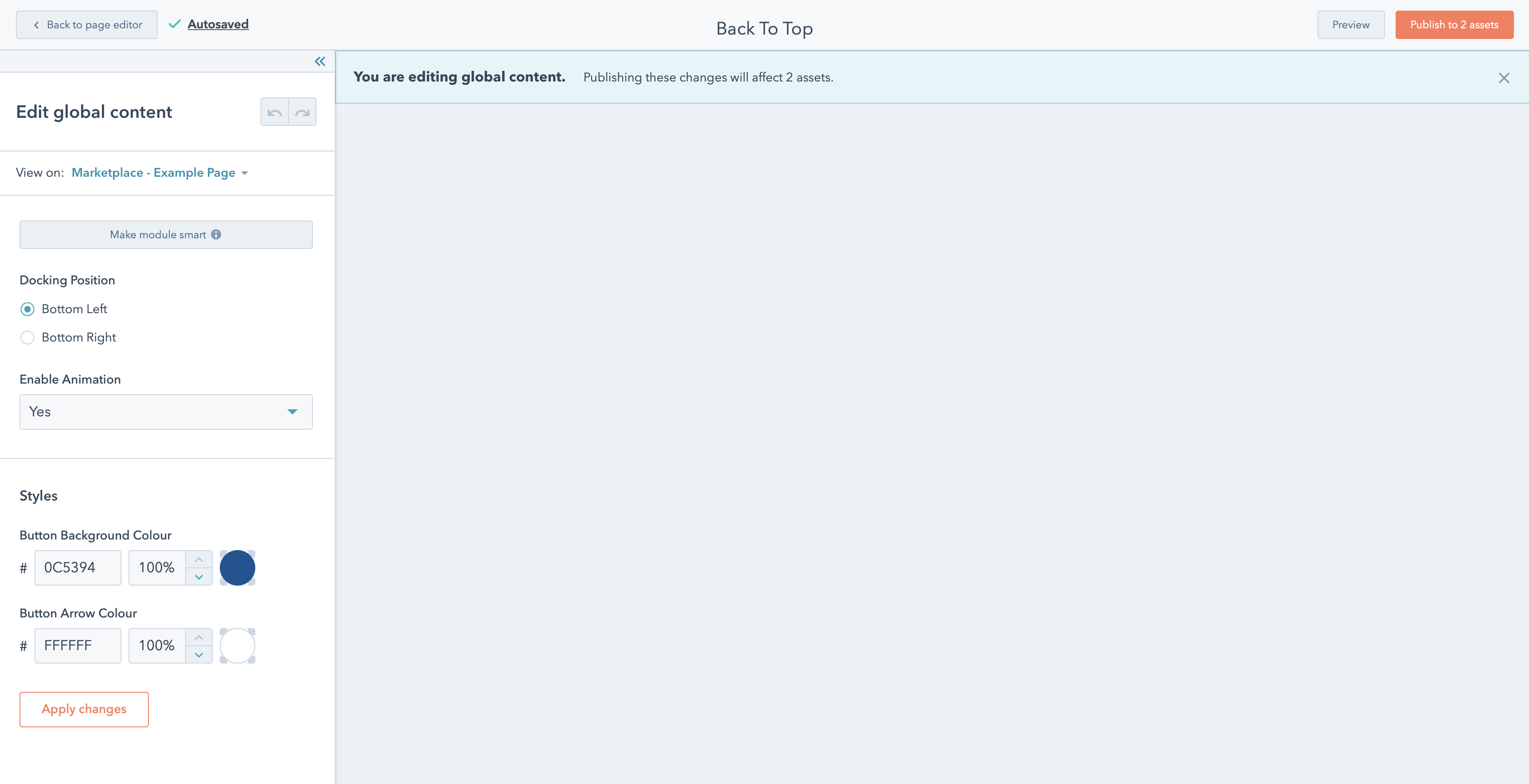 back-to-top-edit-settings