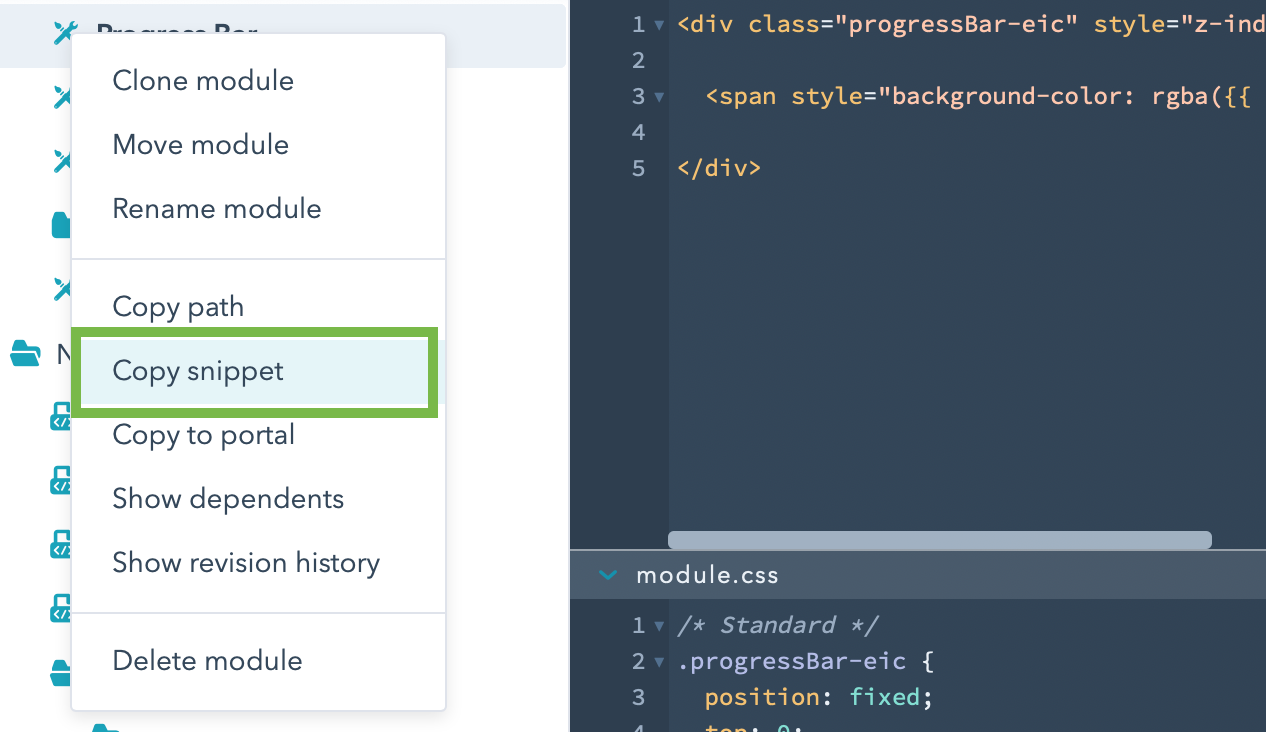 copy-snippet-progress