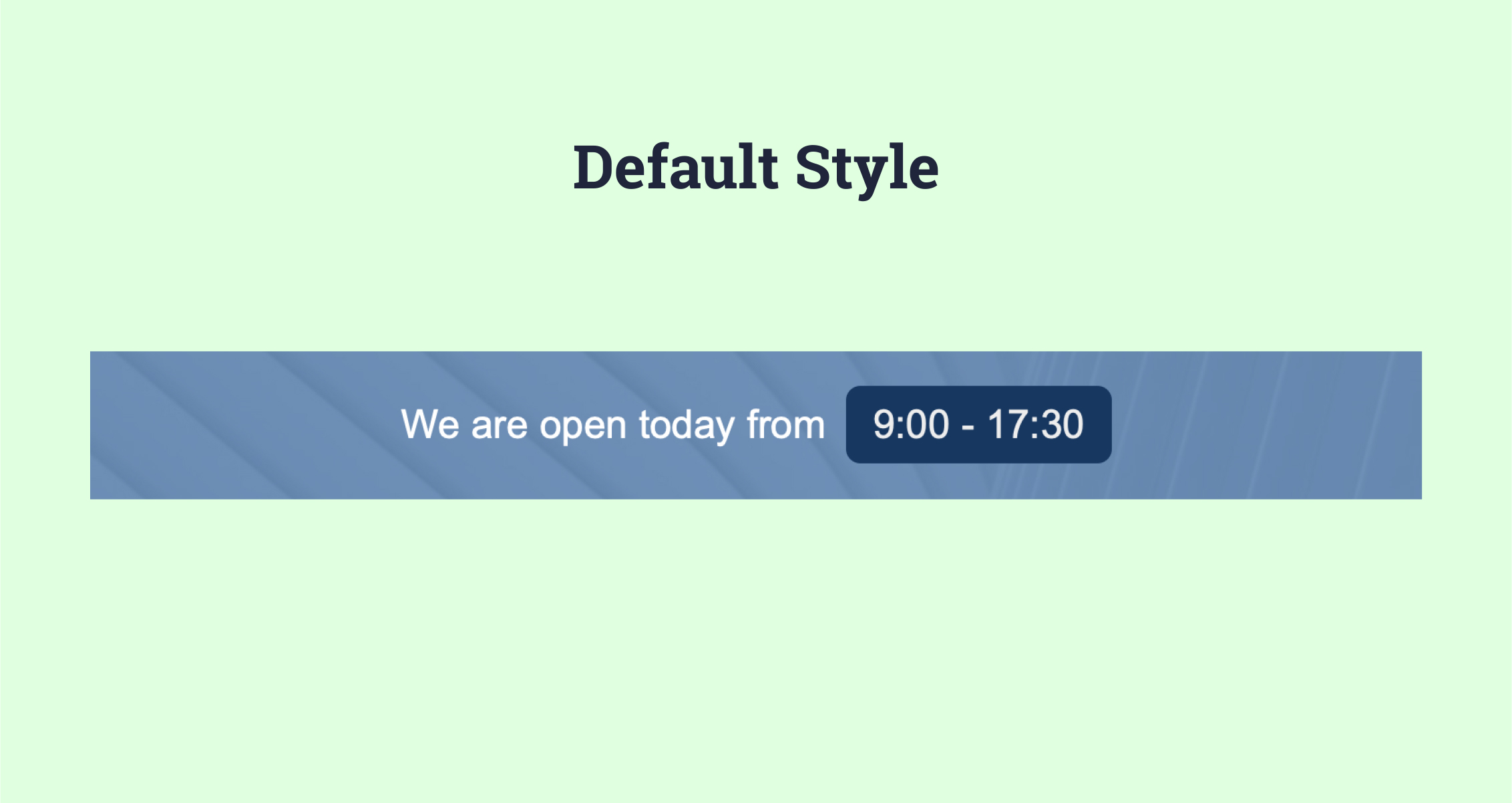 default-style